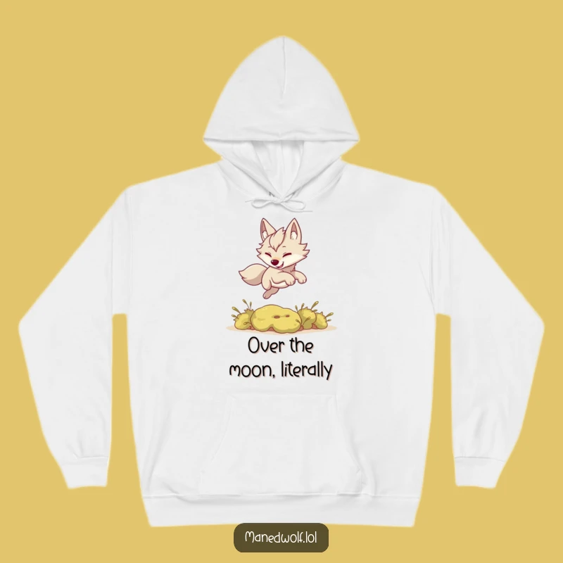 Cozy Funny Kawaii Maned Wolf Hoodie: Bush Sprinter, Warm & Cute Gift