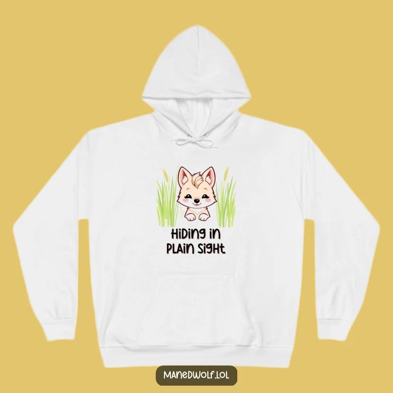 Cozy Kawaii Maned Wolf Hoodie: Adorable, Funny Warmth for Cuddle Time!